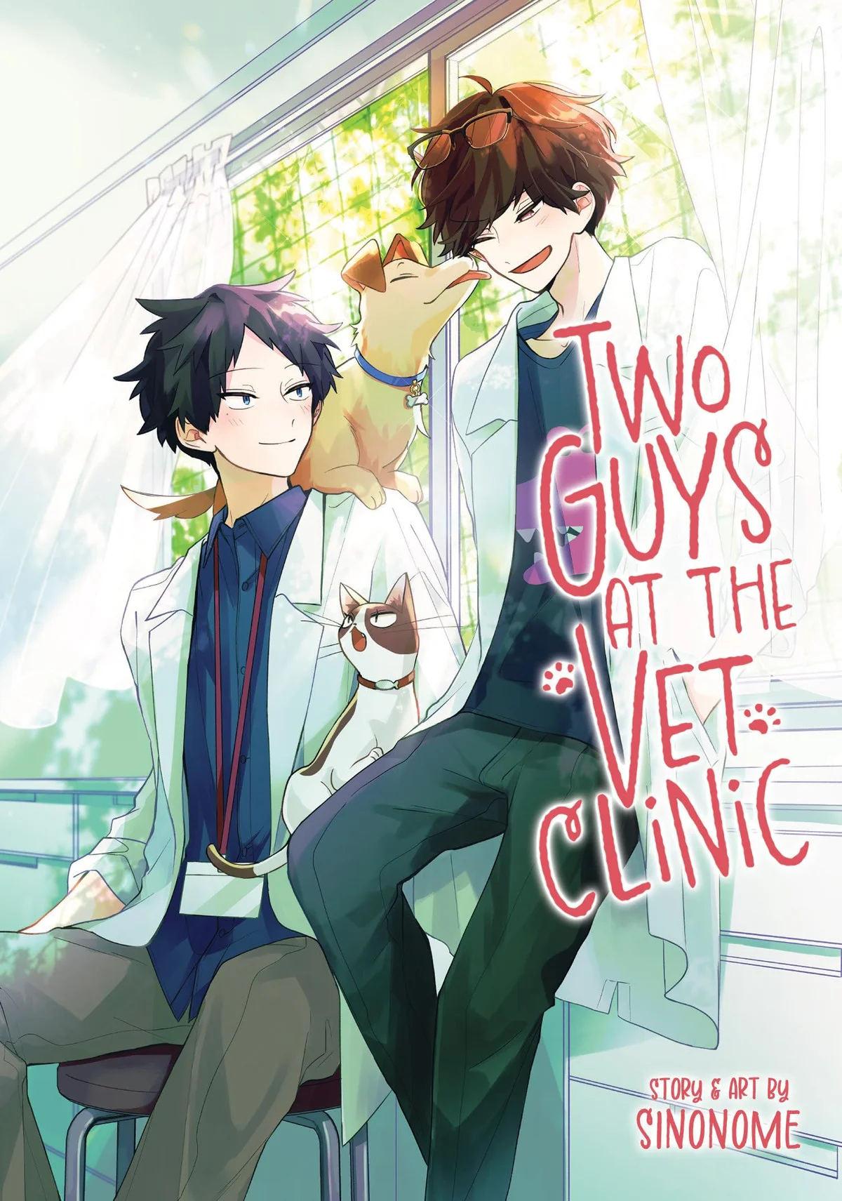 Two Guys at the Vet Clinic